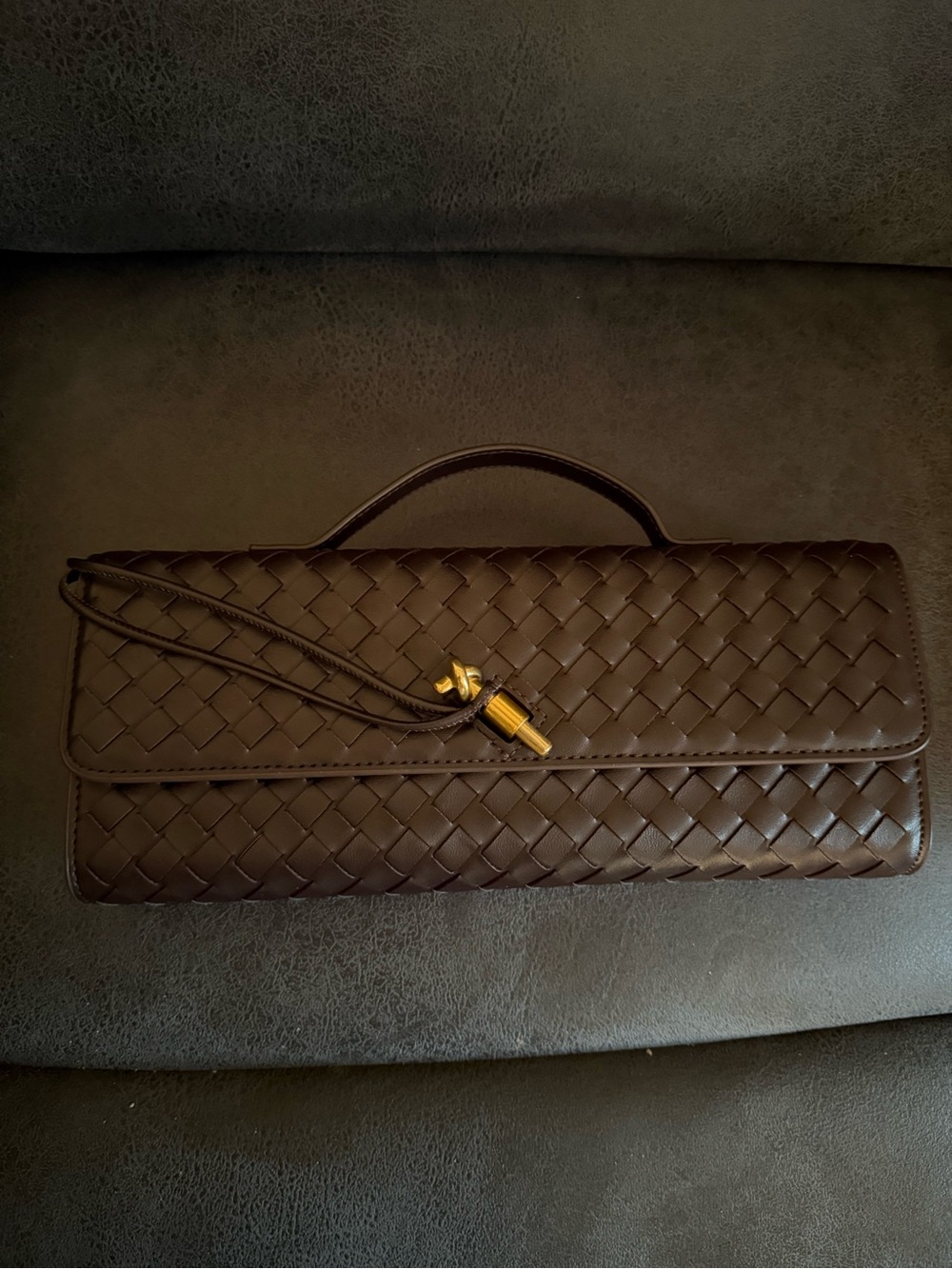 Brown clutch